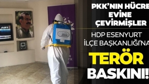 CHPLİ ESENYURT BELEDİYESİ MİLLİ BİR DURUŞ SERGİLEYEREK , HDP İLÇE BAŞKANLIĞINDAKİ TERÖRİST FOTOĞRAFLARI PAYLAŞTI!