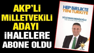 Bahçelievler Belediyesinde, AKP'li milletvekili adayı ihalelere abone oldu