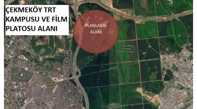 Çekmeköy'de 453 dönüm orman arazisi imara açıldı! Araziye ne yapılacak?