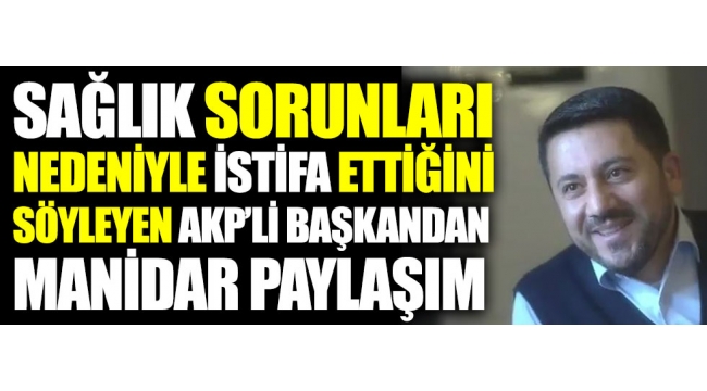 AKP'li eski belediye başkanından AKP'lilere zehir zemberek sözler: Birbirlerini satmaya başladılar