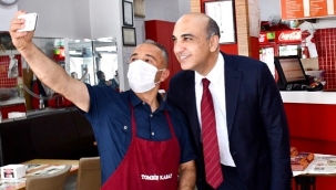 BAKIRKÖY BELEDİYE BAŞKANI DR. BÜLENT KERİMOĞLU ESNAF ZİYARETLERİNE DEVAM EDİYOR..