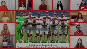 Beşiktaş Çocuk Korosu'ndan A Milli Takım'a 'Euro 2020' marşı