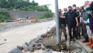 BAKAN PAKDEMİRLİ'DEN SEL AÇIKLAMASI: " VATANDAŞLARIMIZ KENDİLERİNİ KORUMANIN YOLLARINI ARAYACAK"