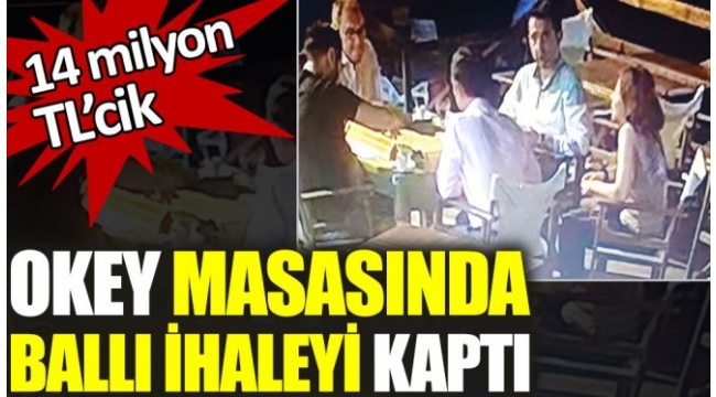 Okey masasında ballı ihaleyi kaptı