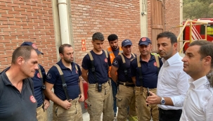 ÖRNEK BELEDİYE BAŞKANI MİLLET TATİLE KOŞTU ,O YANGINA !