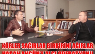 BAŞKAN HASAN AKGÜN'E, İKİ GAZETECİ'DEN ALGI OPERASYONU