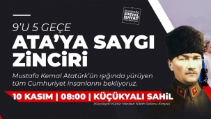 Maltepe Belediye Başkanı Ali Kılıç "Ataya saygı zincirine herkesi bekliyoruz"