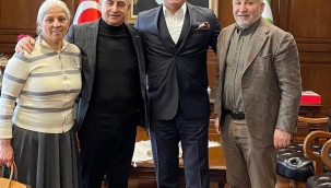 YAHYA GÖKTAŞ'TAN BÜYÜKÇEKMECE BELEDİYE BAŞKANI HASAN AKGÜN'E TAZİYE ZİYARETİ