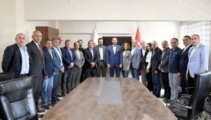 Beşiktaş Belediye Başkanı Rıza Akpolat Sivas Konfederasyonunu Ziyaret Etti