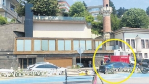 Beşiktaşta Kaçak tadilata suçüstü