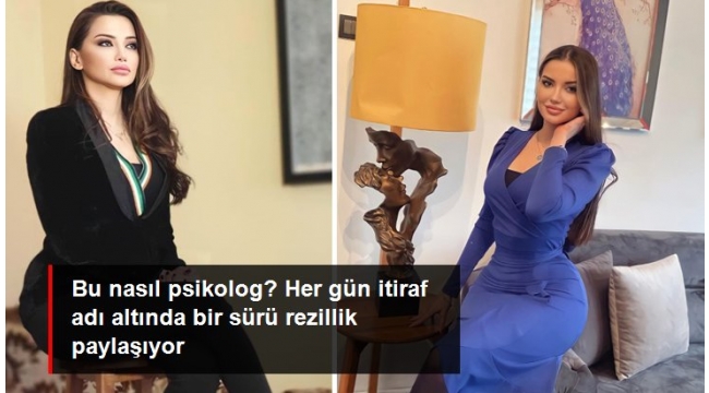 Bu nasıl psikolog? Esra Ezmeci, her gün itiraf adı altında sosyal medyadan bir sürü rezillik paylaşıyor