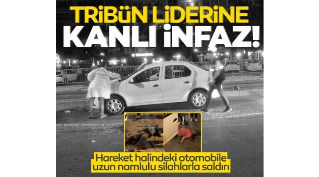  İzmirde kanlı infaz! Karşıyaka tribün lideri otomobilinde öldürüldü