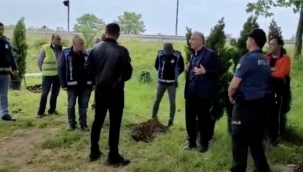 Kaymakam, CHP'li belediyenin fidan dikimini polis zoruyla engelledi