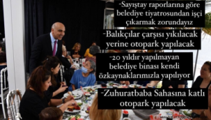 BAŞKAN BÜLENT KERİMOĞLU ''SAYIŞTAY RAPORLARINA GÖRE BAKIRKÖY BELEDİYE TİYATROSUNDAN İŞÇİ ÇIKARMAK ZORUNDAYIZ'