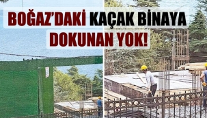 BOĞAZDAKİ KAÇAK İNŞAAT İLE İLGİLİ İBB VE SARIYER BELEDİYESİ İÇİN MİLYON DOLARLIK RÜŞVET İDDİALARI !