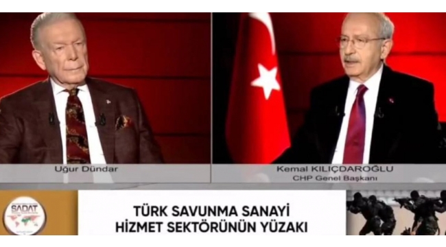 TV100'de Uğur Dündar skandalı.! Kılıçdaroğlu'na ekranda SADAT kumpası! 