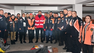 RIZA AKPOLAT: TAM DONANIMLI ACİL DURUM EKİPLERİMİZ VE ARAÇLARIMIZ DEPREM BÖLGESİNE DOĞRU YOLA ÇIKTI 