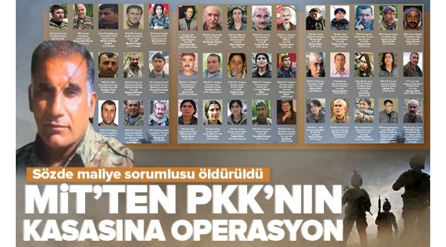 PKK/YPG'nin maliye sorumlusu Mehmet Yıldırım öldürüldü! MİT'ten nokta operasyon.