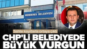 CHP'li Menderes Belediyesi'nde altın vurgunu! Sahte kayıtlarla ortaya çıktı GÜNDEM .