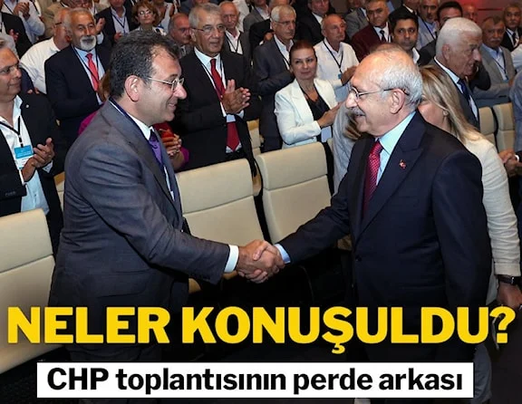 CHP'de yüzleşme toplantısında gergin anlar ! Başkan Kerimoğlu İBB 'ye adayım !