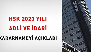 HSK 3423 hakim ve savcının görev yerini değiştirdi