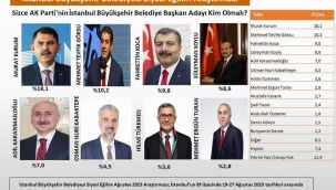 AK Parti'nin İstanbul adayı kim olmalı anketi açıklandı