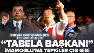 "Tabela başkanı" İmamoğlu'na tepkiler çığ gibi! Selzede esnaf çileden çıktı: Fotoğraf çektirip gitti.