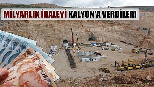 Milyarlık ihaleyi Kalyon'a verdiler!