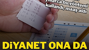 Torpilden sonra şimdi de kopya! Diyanet'e göre her şey helal!