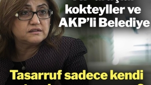 VİP araçlar, kokteyller ve AKP'li Belediye