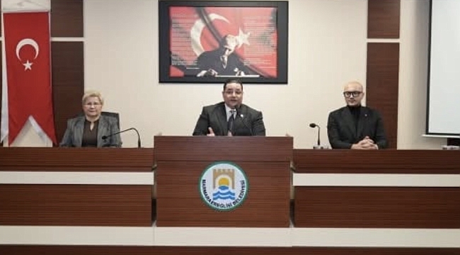 Marmaraereğlisi Belediye Başkanı Mustafa Onur Bozkurter Basın Mensuplarını Ağırladı 